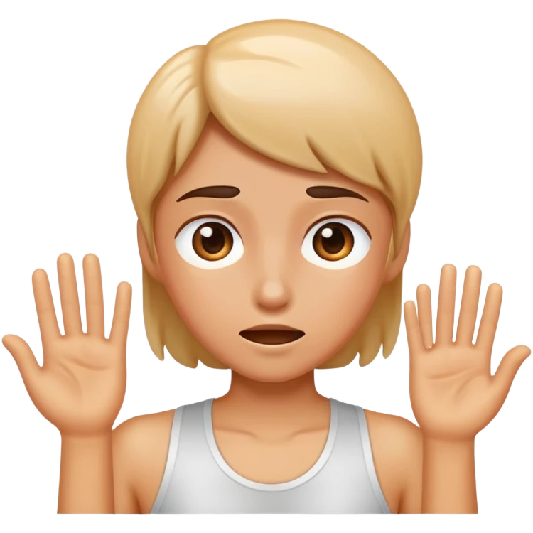 Armpits stink emoji