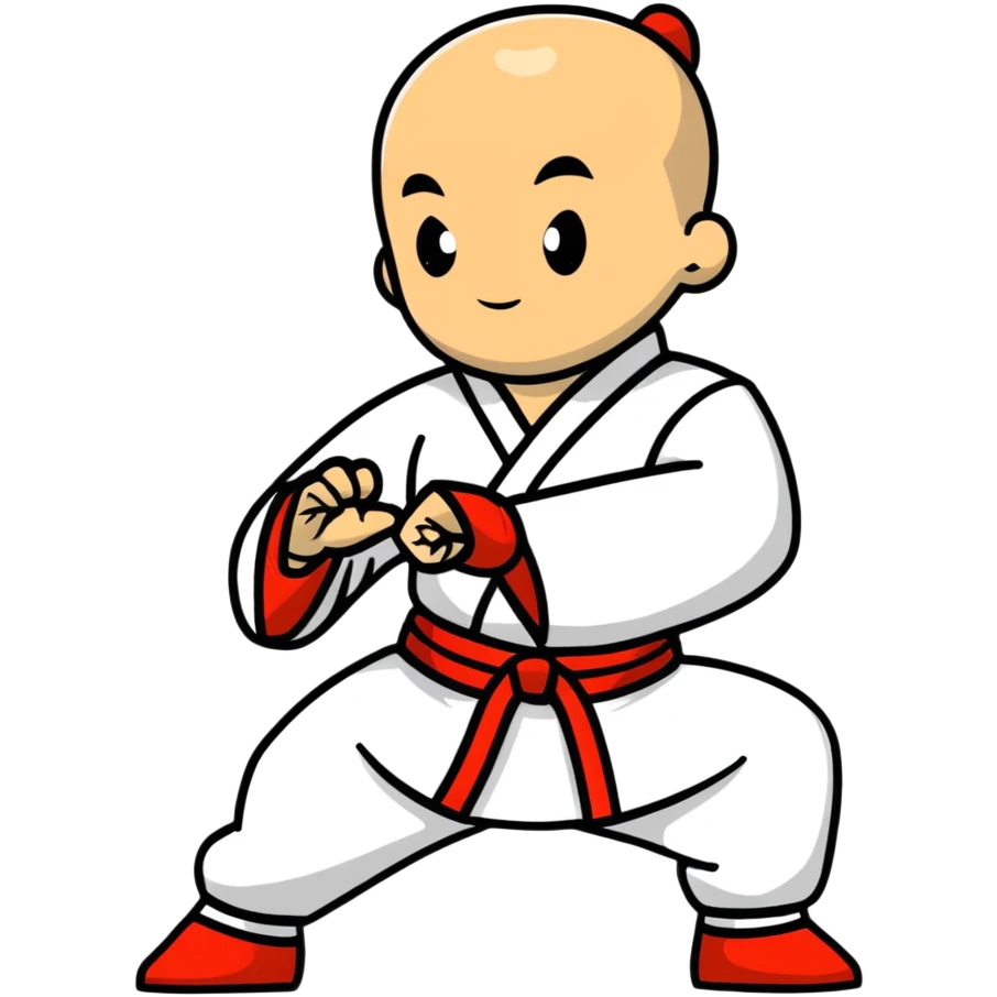 kung fu man emoji