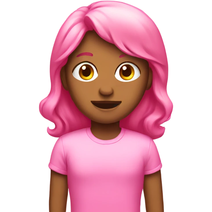 pink iphone emoji
