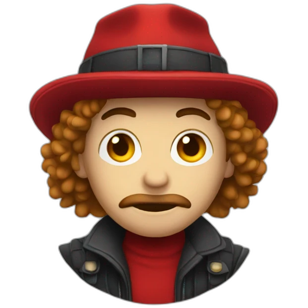 red robber emoji
