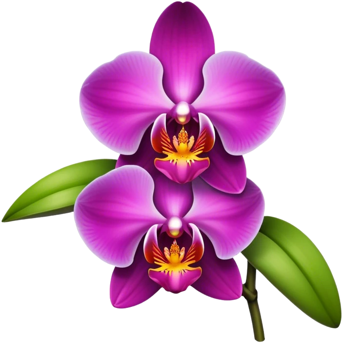 orchid emoji