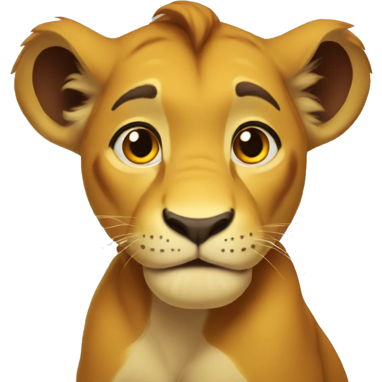 Simba emoji