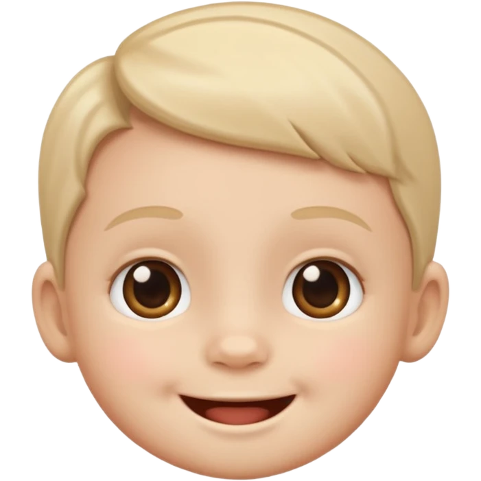 Toddler kids face emoji