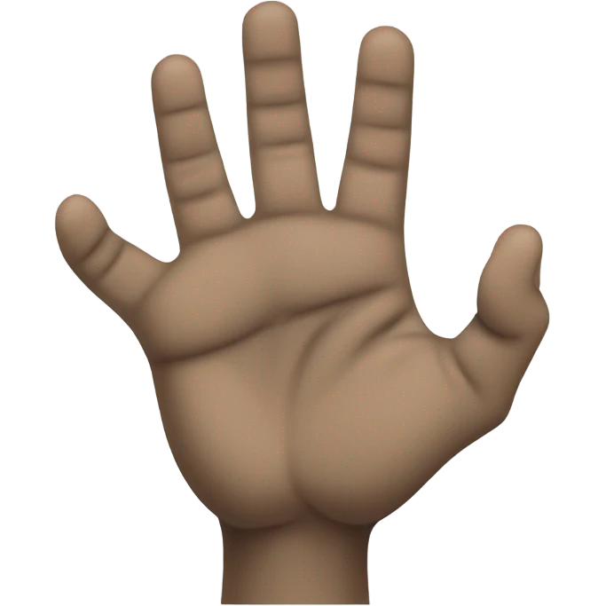 Rock on sign emoji