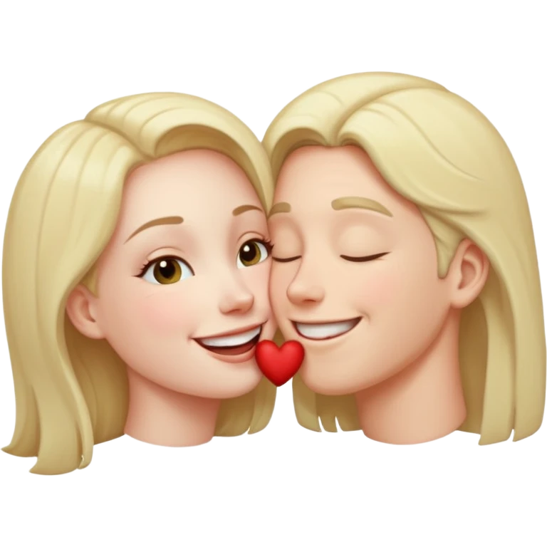 Kiss ass  emoji
