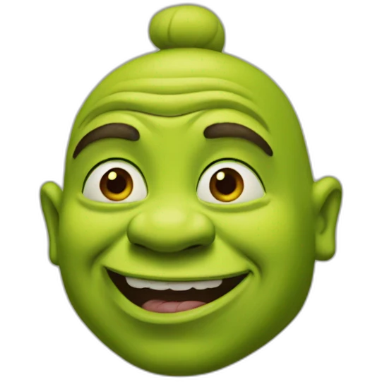 Budda shrek emoji