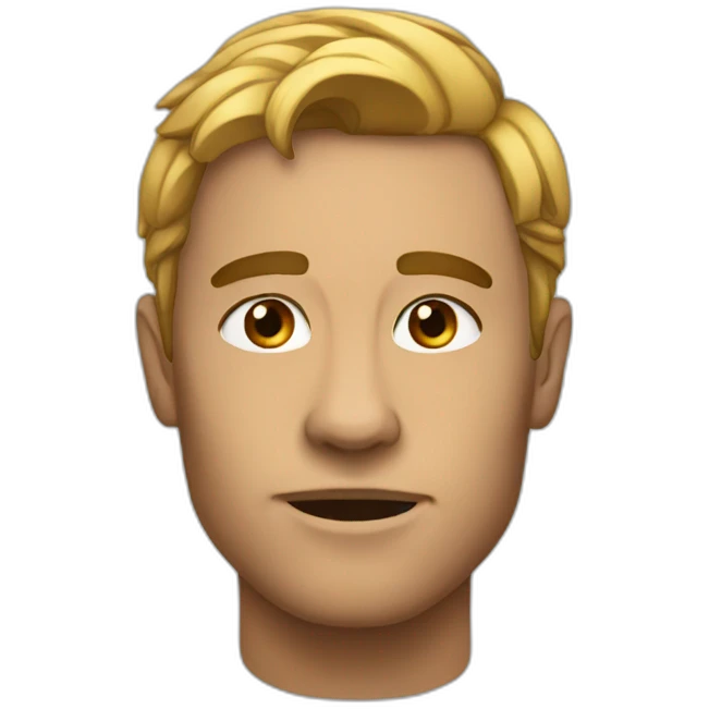 Strong jawline emoji