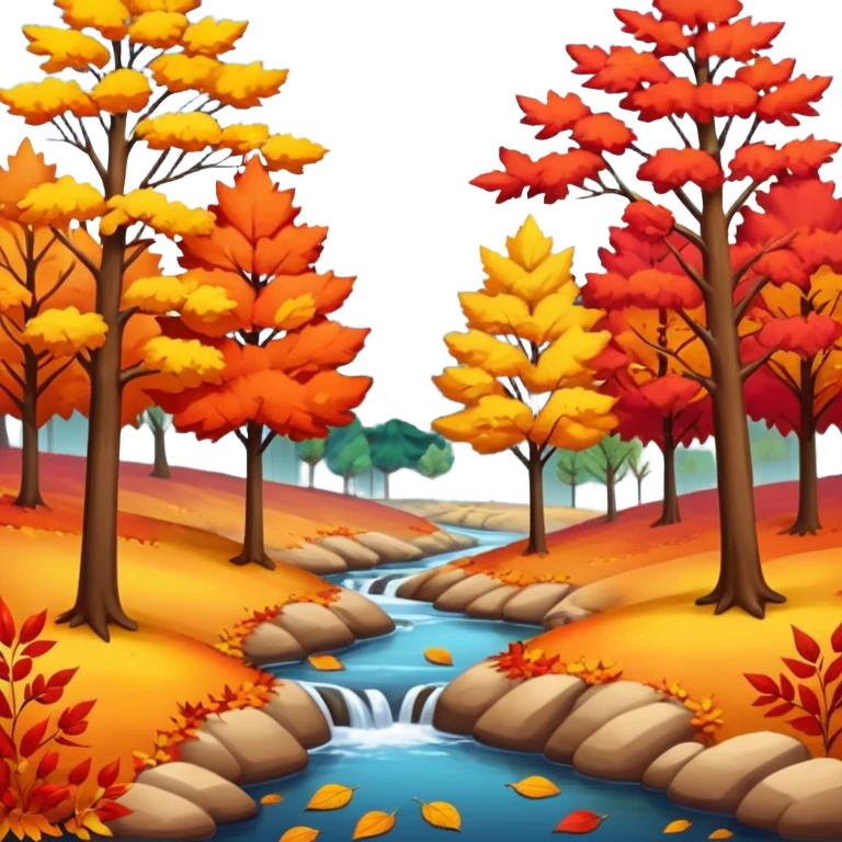 fall landscape emoji