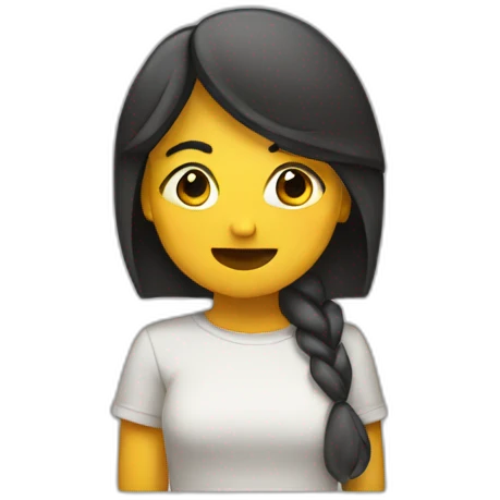 femme qui dab emoji