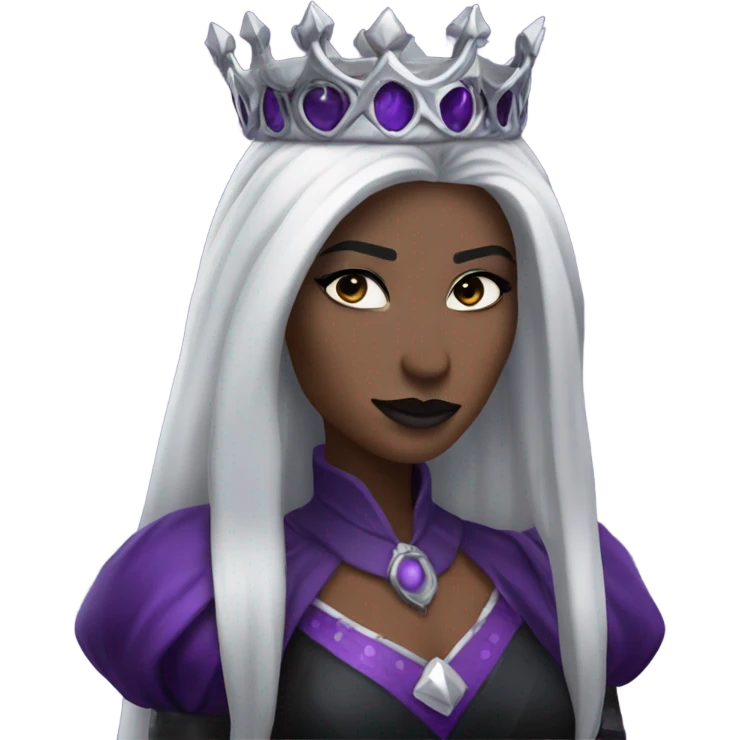 raven queen from ever after high emoji
