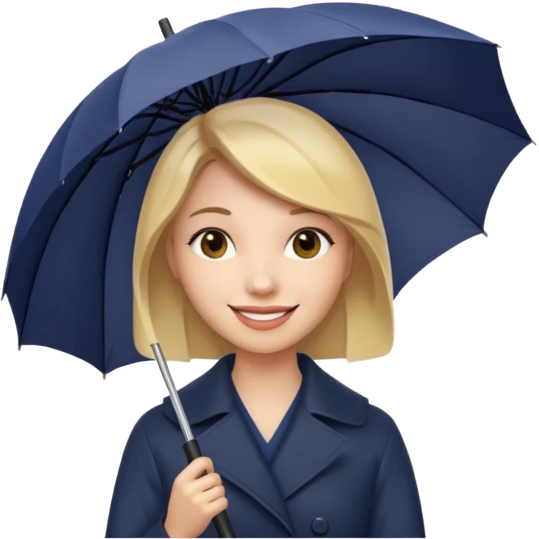 HOLDİNG UMBRELLA WOMAN emoji