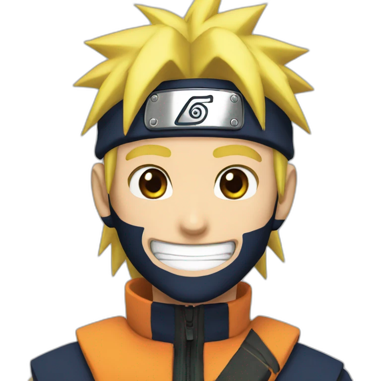 Naruto smile emoji