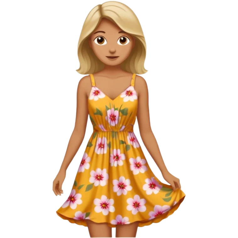 sun dress emoji
