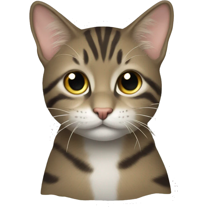 Кошка с бантиком  emoji