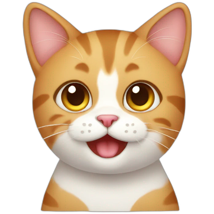 Cute cat  emoji