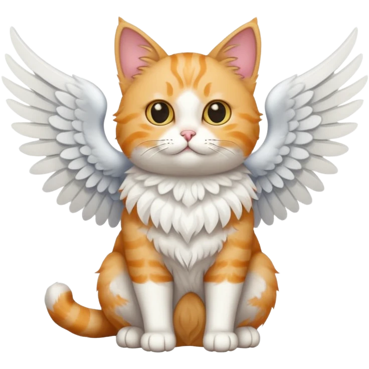 Cat with wings emoji