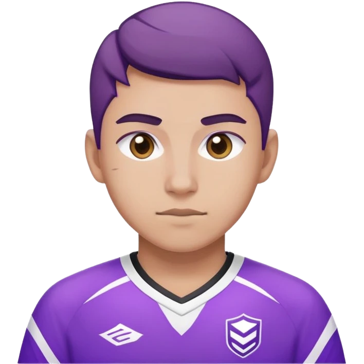 Phoenix avec maillot esport violet blanc  emoji