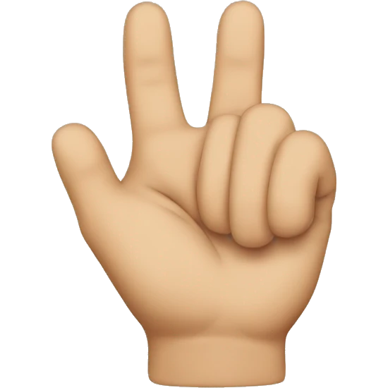 West coast hand sign emoji
