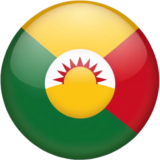 Kurdish flag emoji