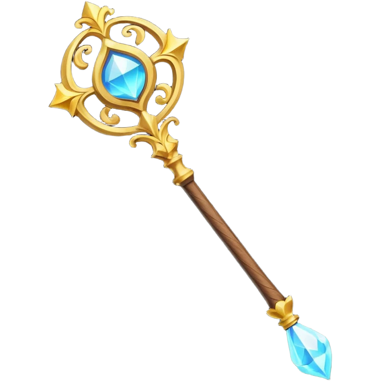 Magic staff emoji