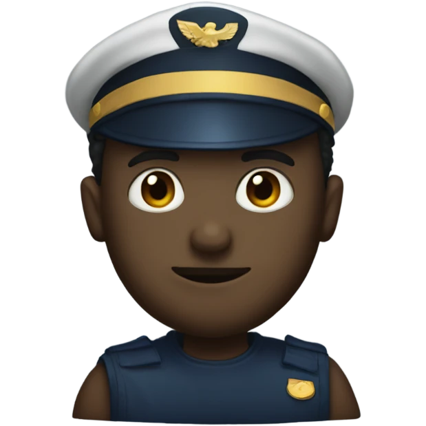 Navy blue rob emoji