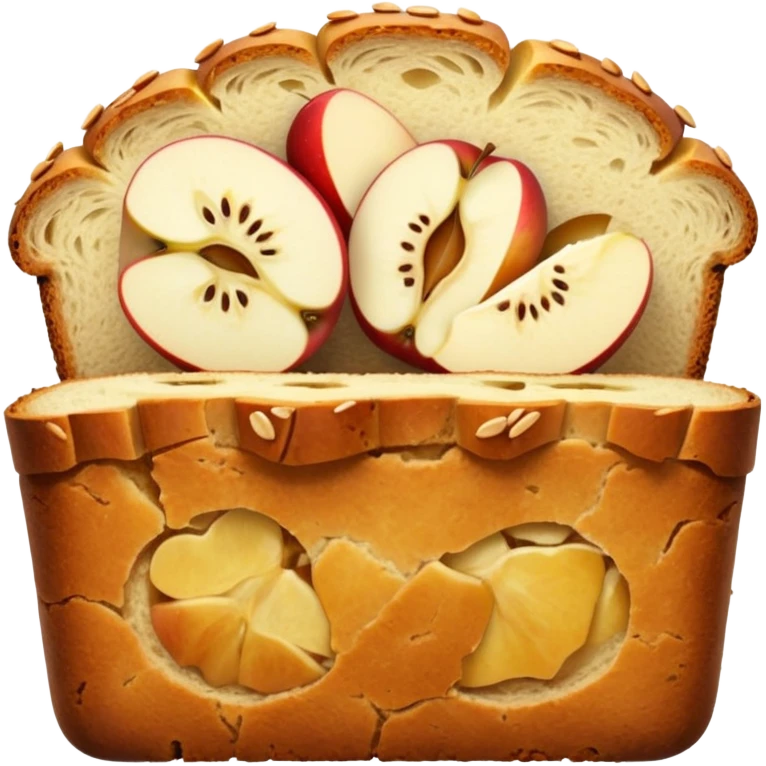 apple bread emoji