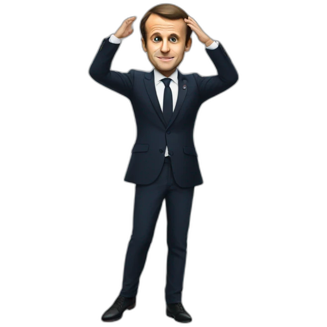 Emanuel macron dab emoji