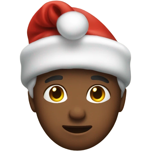 Cute Christmas emoji