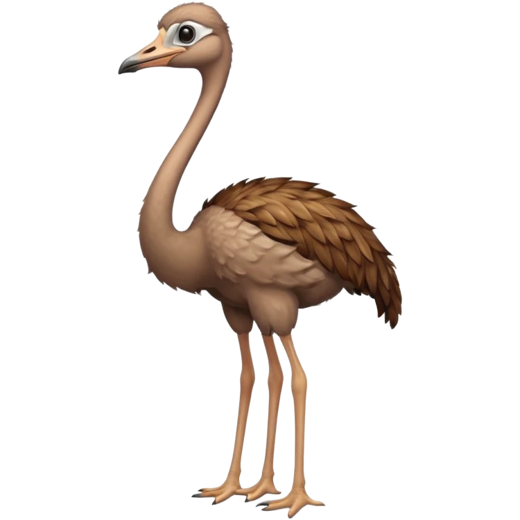 Ostrich emoji