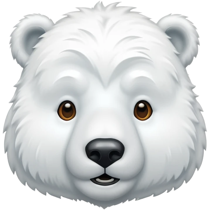 Polar bear emoji