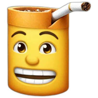 romain chauve cigarette emoji