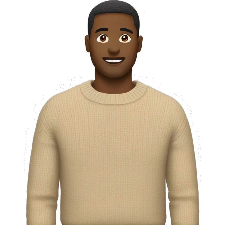 Beige sweater emoji