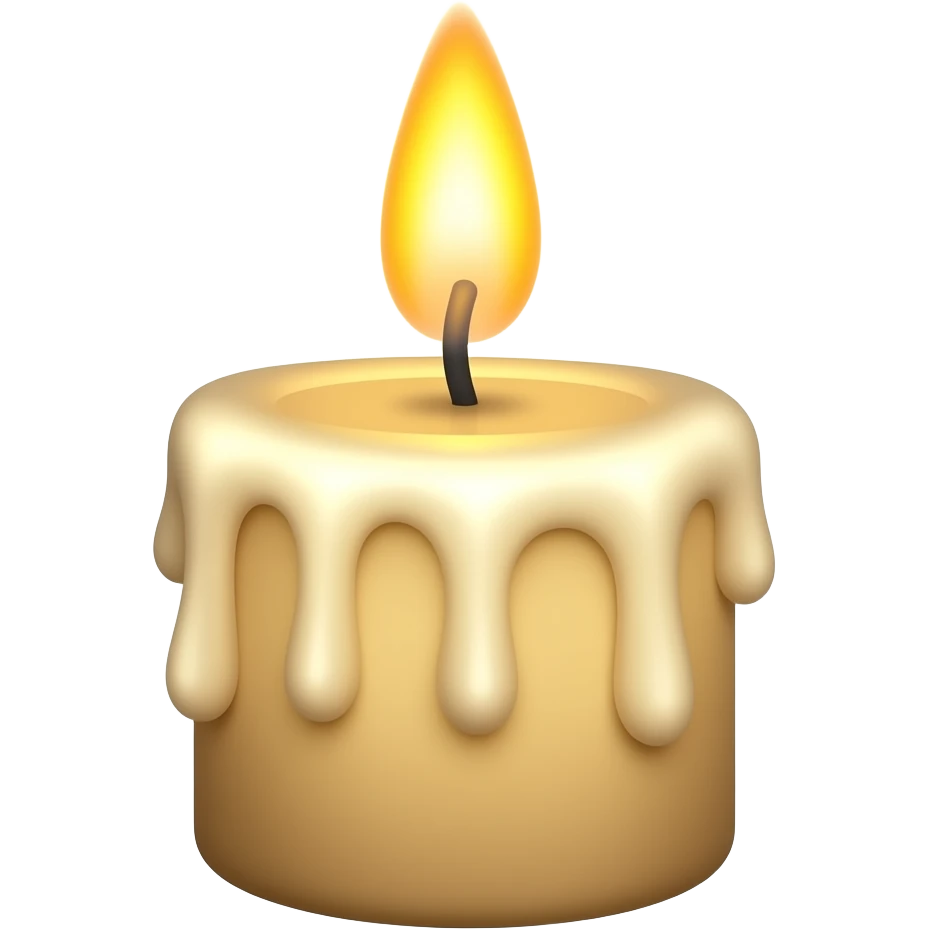 Aura vibe Candle emoji