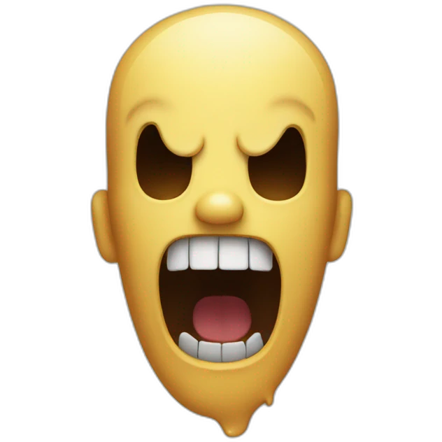 Scream emoji