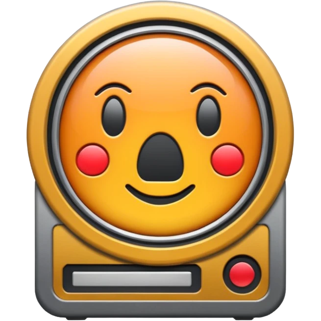 mac os icon rotation retro, gray 80s emoji