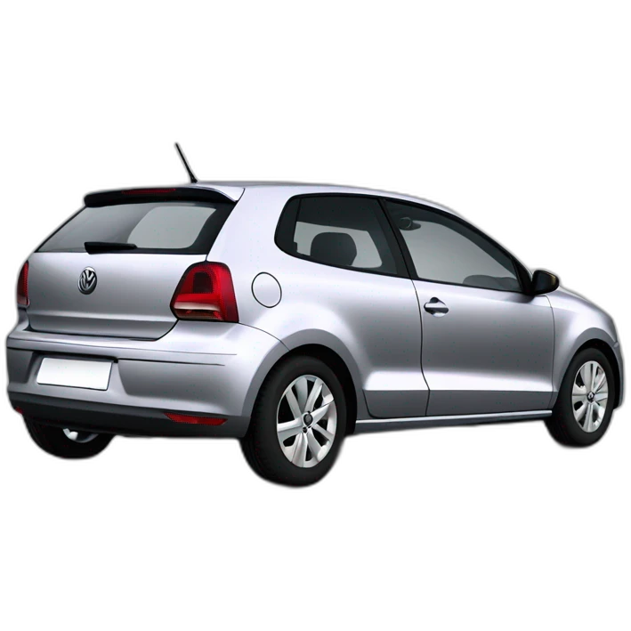 VW polo silber 2005 4 doors emoji