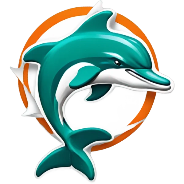 Miami Dolphins Logo emoji