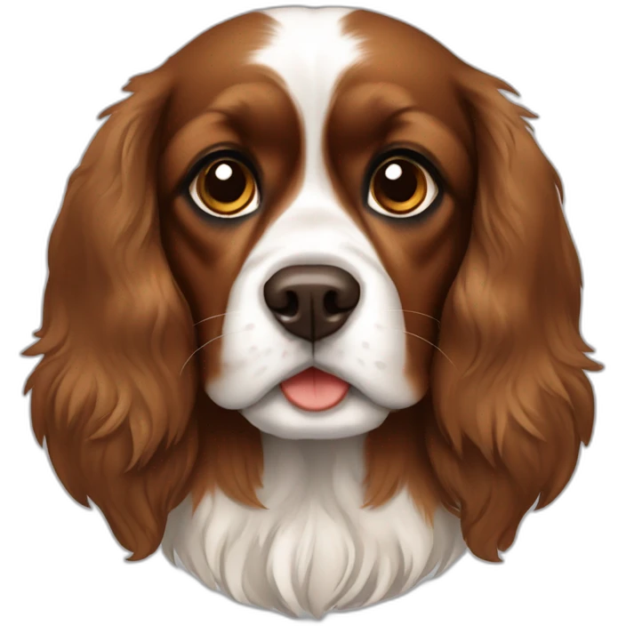 brown Charles Spaniel emoji