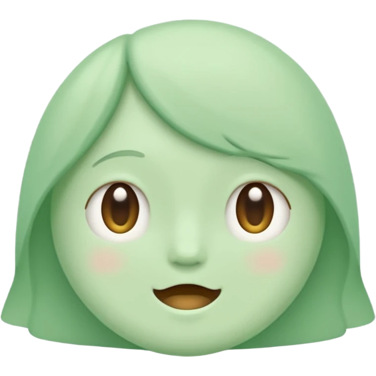 make !  light Green color emoji