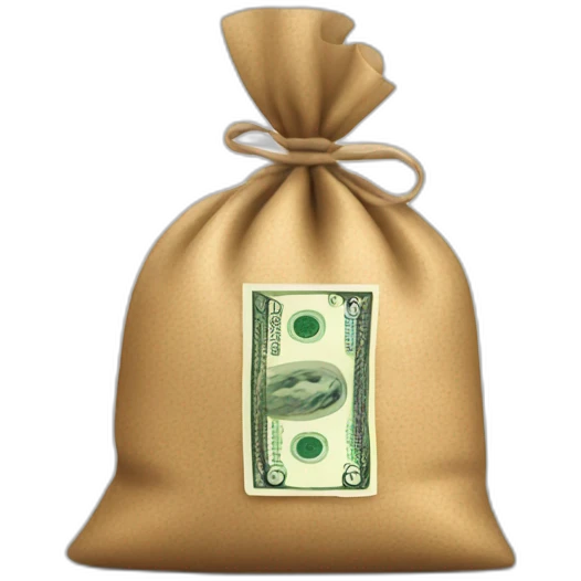 bolsa de dinero emoji