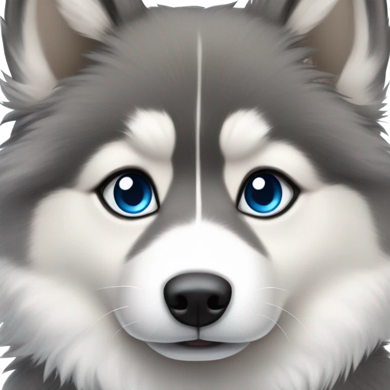 Pomsky emoji