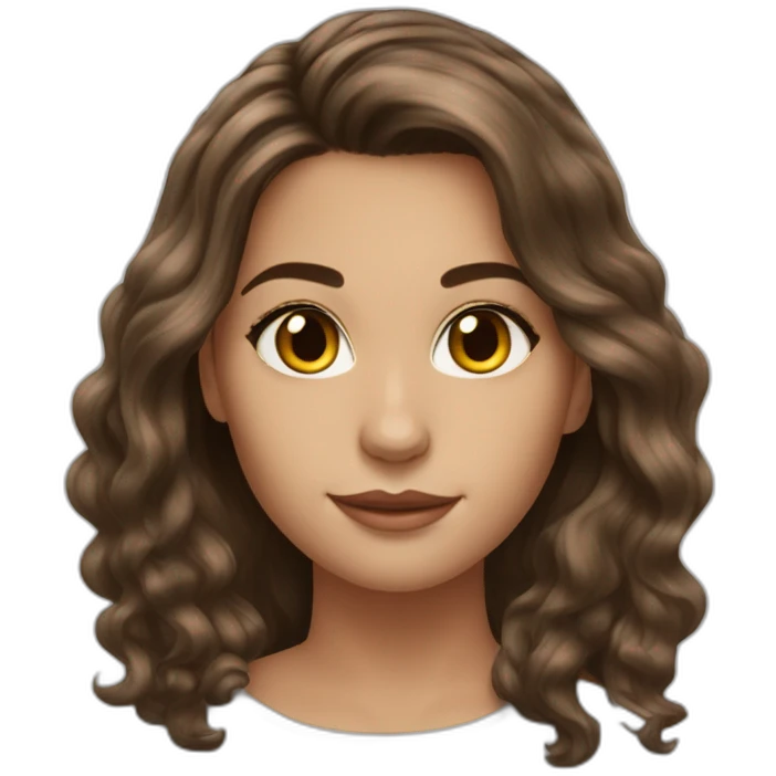my-beautiful-brunette,-hazel-eyes,-with-beautiful-hair emoji