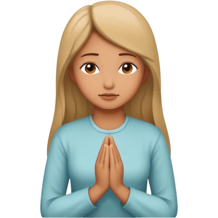 Noña rezando emoji