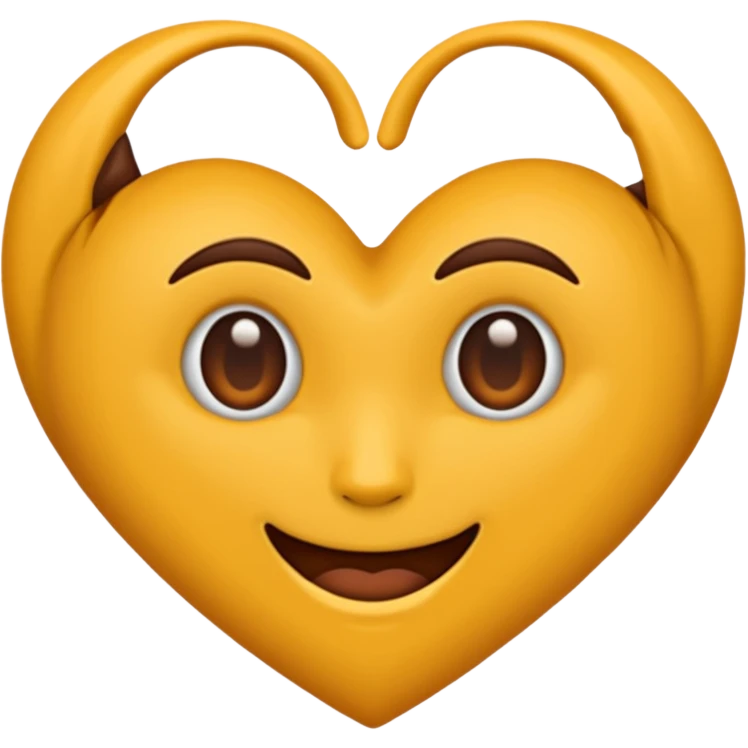 Je veux l'emoji main en cœur 🫶🏾 avec une main marron et une main blanche emoji