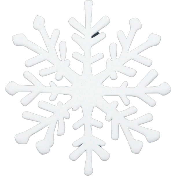 Chanel snowflake emoji