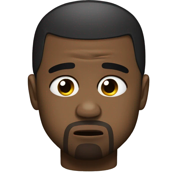 Kanye west crying with tears emoji
