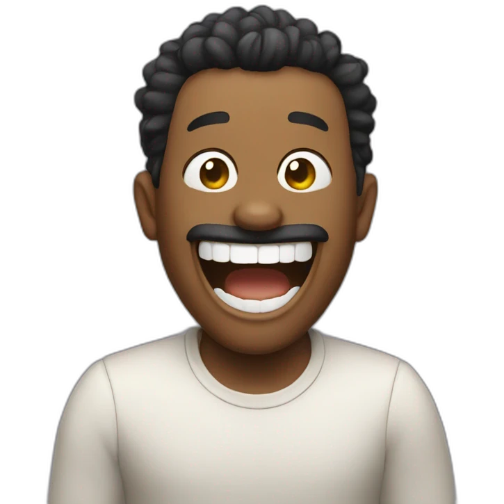 laughing forbidden emoji