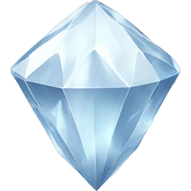 white crystal emoji