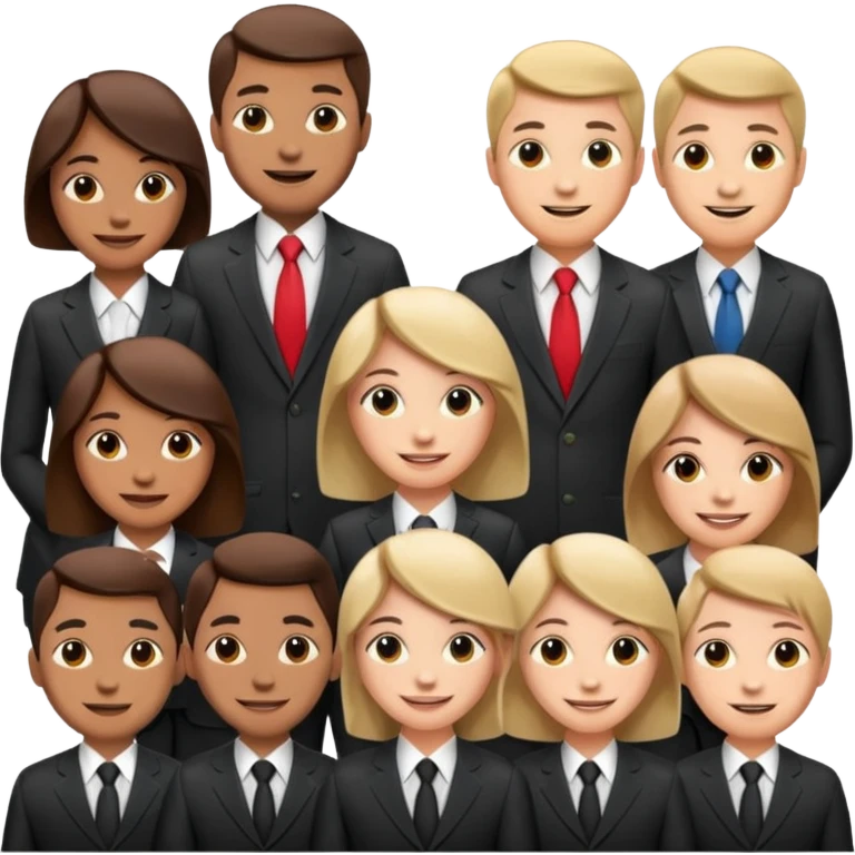 group of people, media agency emoji