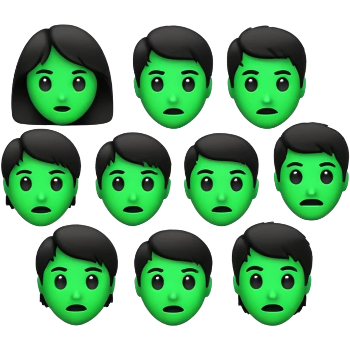 GENERAME   8  ICONOS individuales  TIPO EMOJI SILUETEADOS SIN FONDO   ESTILO RETRO OCHENTERO CON LA TEMATICA DE LA PELICULA  The Evil Dead (Posesión infernal) emoji